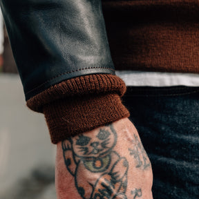 Double Helix x Snake Oil Provisions Virgil G-1 Flight Jacket Black Teacore PRE-ORDER DEPOSIT