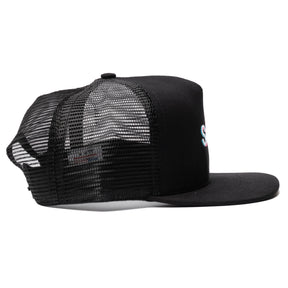 Snake Oil Provisions "IDLES" Logo Trucker Hat Black