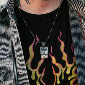 voopoo drag necklace Mt. Hill x Snake Oil Provisions Sterling Silver Whistle Necklace