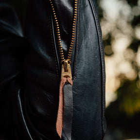 Double Helix x Snake Oil Provisions Deviant LAW Motorcycle Jacket Black