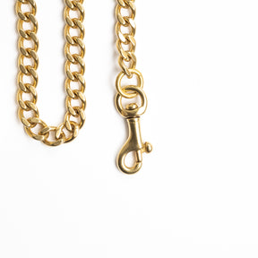 The Black Acre Solid Cast Brass Wallet Chain