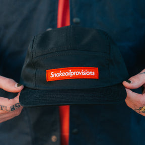 Snake Oil Provisions Barbara Kruger 5-Panel Hat Black