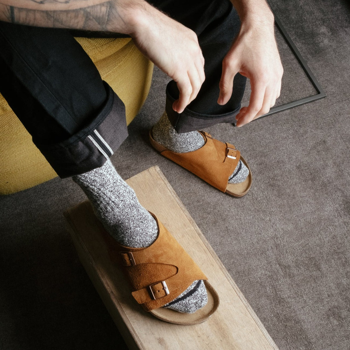 Birkenstock Zürich Suede Leather Mink FINAL SALE