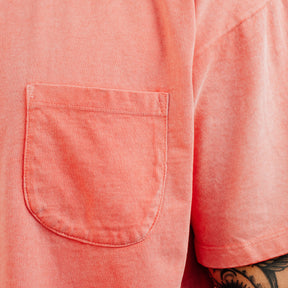 All-Time High Pocket Tee Sun Fade Red