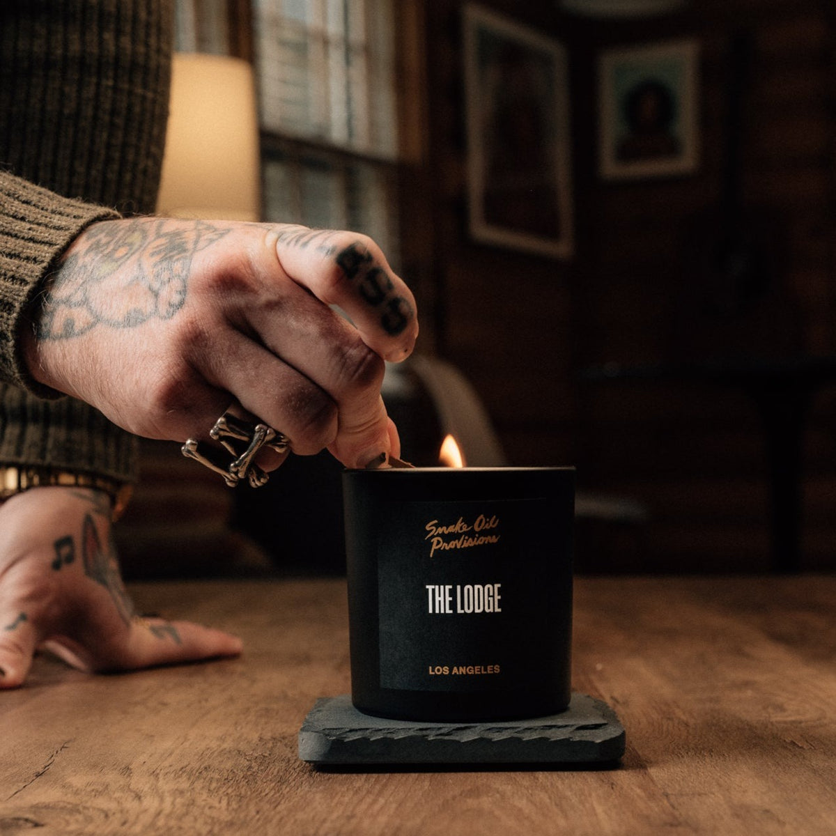 Snake Oil Provisions The Lodge — 7.2oz Hand Poured Candle