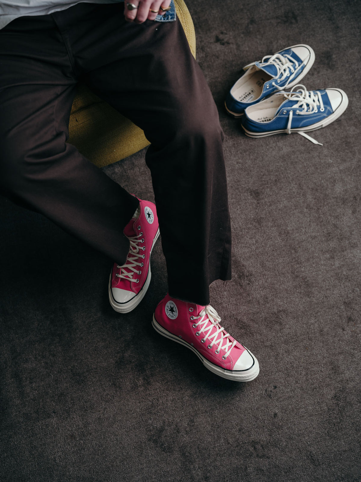Converse Chuck 70 Canvas Unisex High-Top Shoe Rough Raspberry/Egret/Black