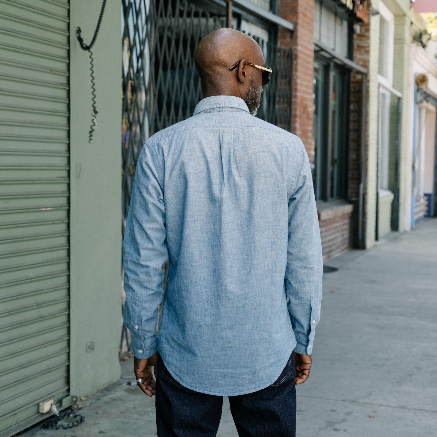 Polo Ralph Lauren Classic Fit Indigo Chambray Shirt