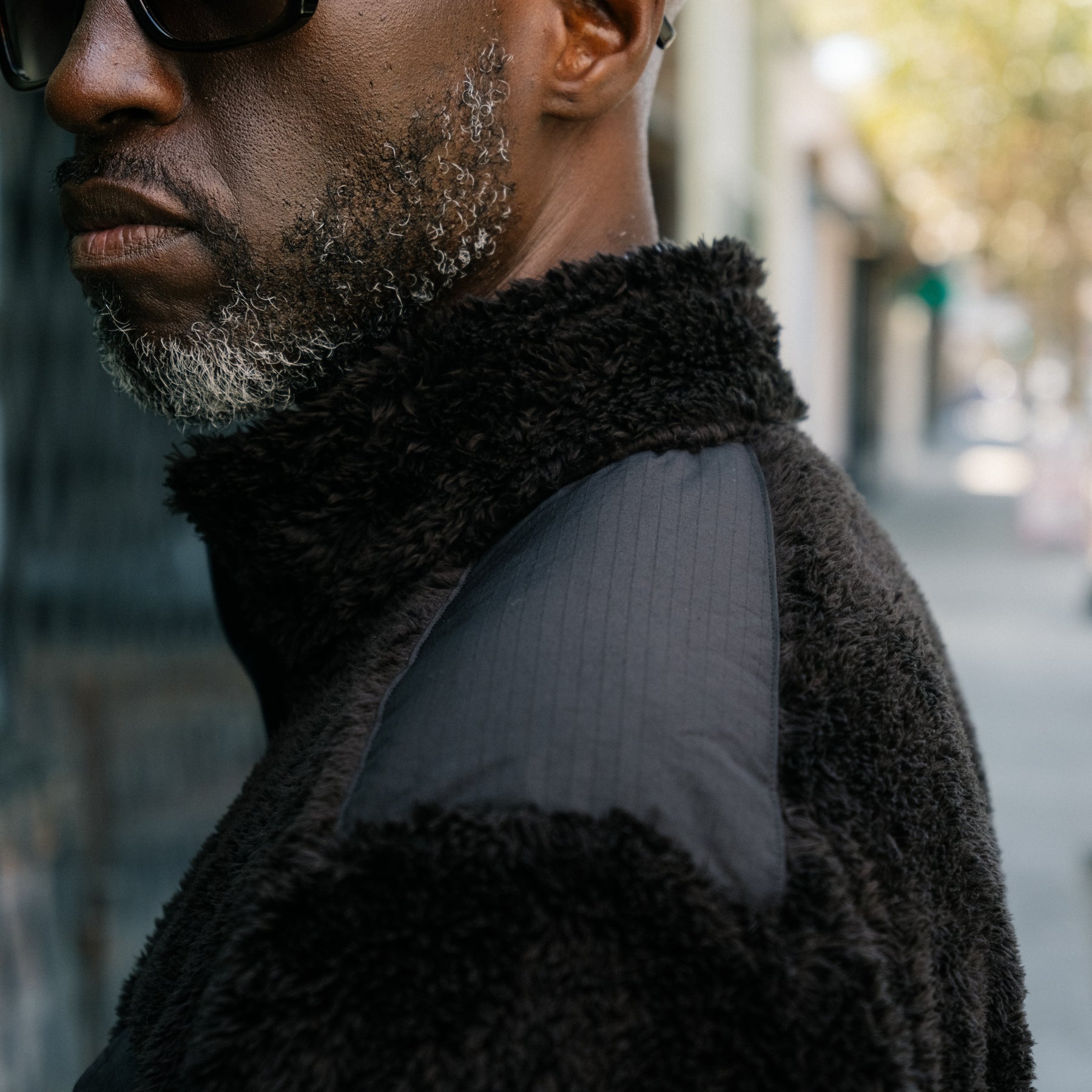 Polo Ralph Lauren Curly Pile Fleece Jacket Polo Black