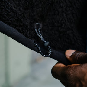 Polo Ralph Lauren Curly Pile Fleece Jacket Polo Black