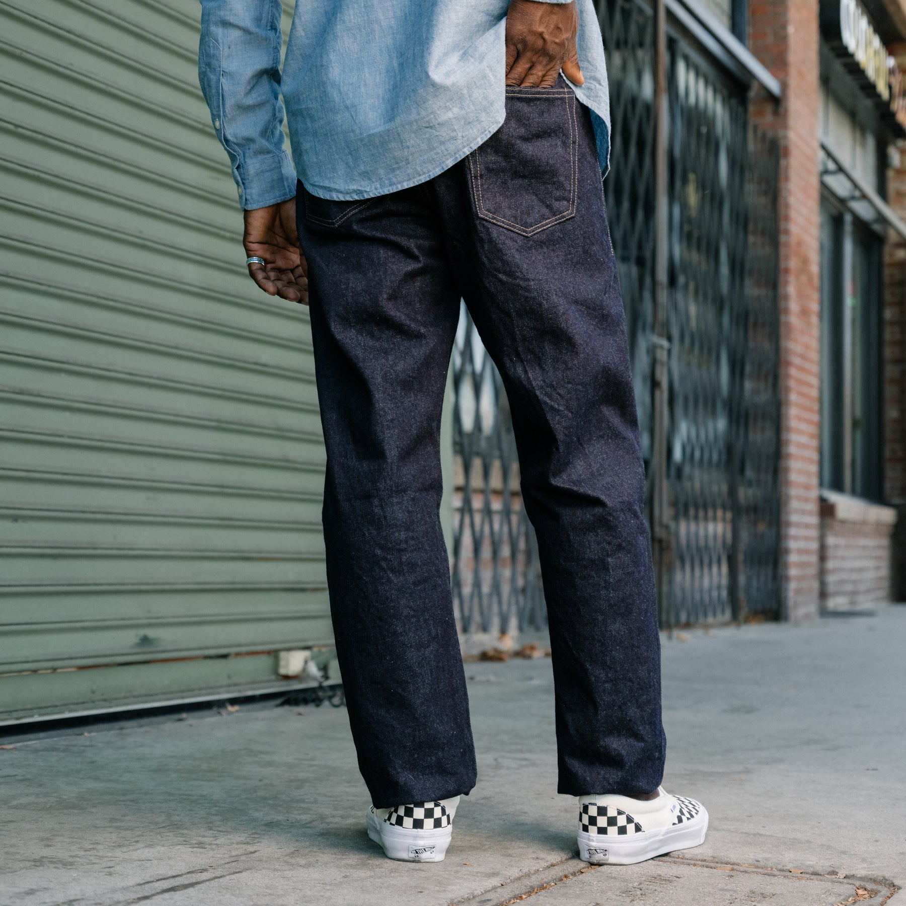 Rogue Territory Strider 15oz Rinsed Indigo