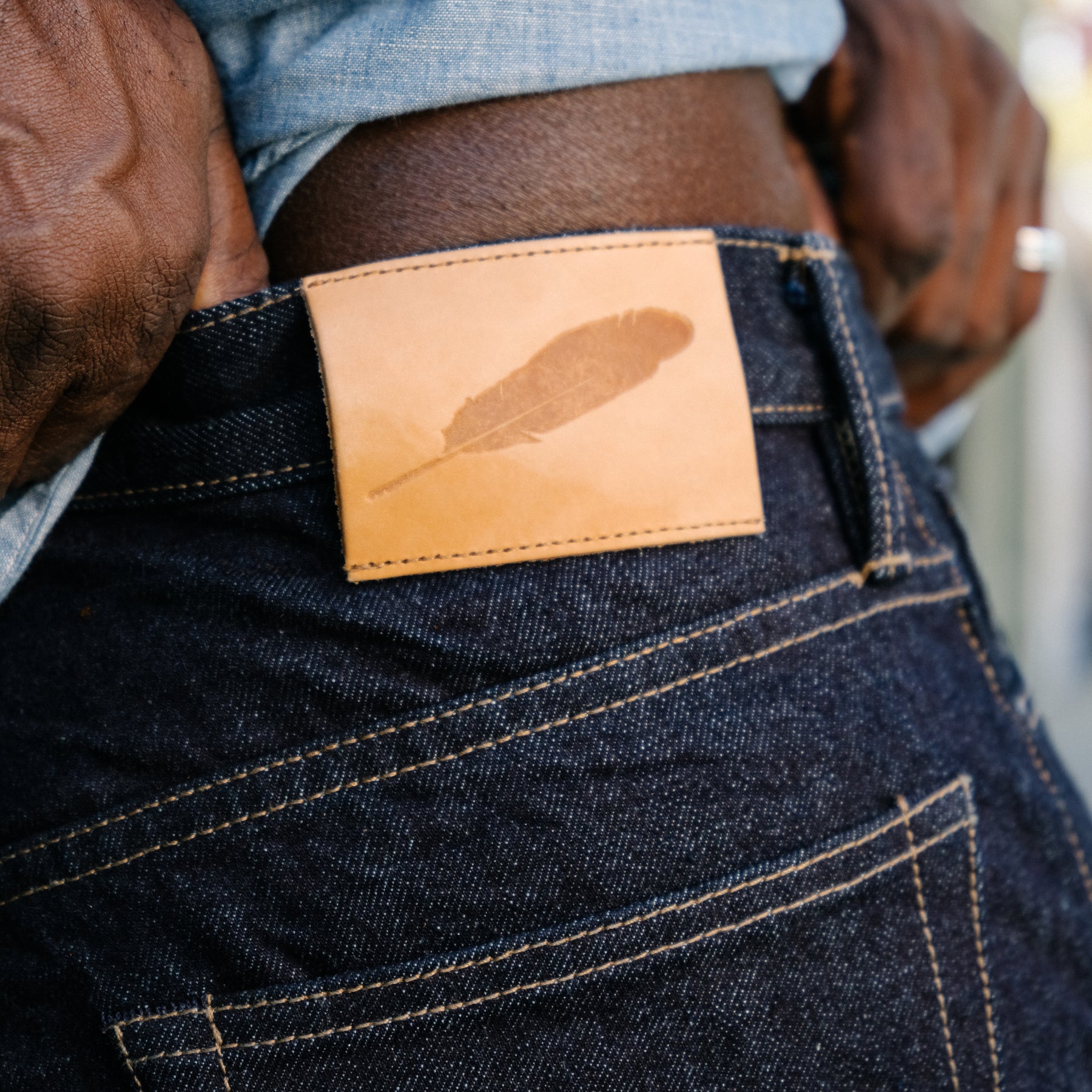 Rogue Territory Strider 15oz Rinsed Indigo