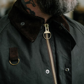 Barbour Spey Wax Jacket Sage