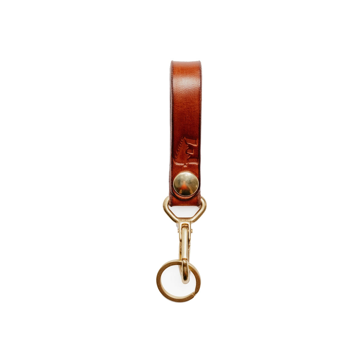 Ewing Dry Goods Minimalist Key Clip Brown