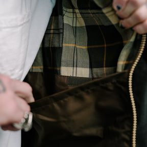 Barbour Spey Wax Jacket Sage