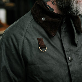 Barbour Spey Wax Jacket Sage