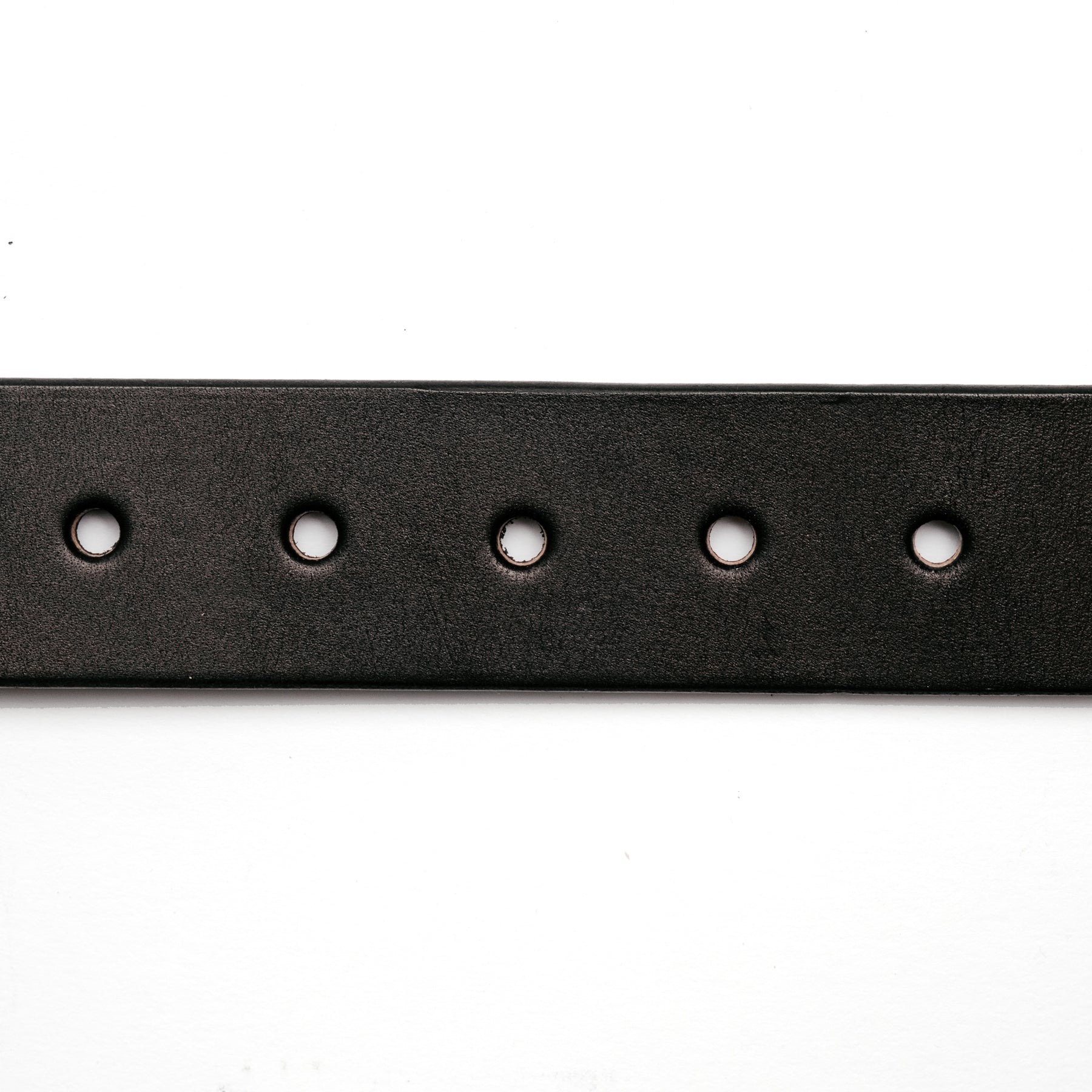 Ewing Dry Goods EDG x SOP Minimalist Belt Black w/ Brushed Nickel