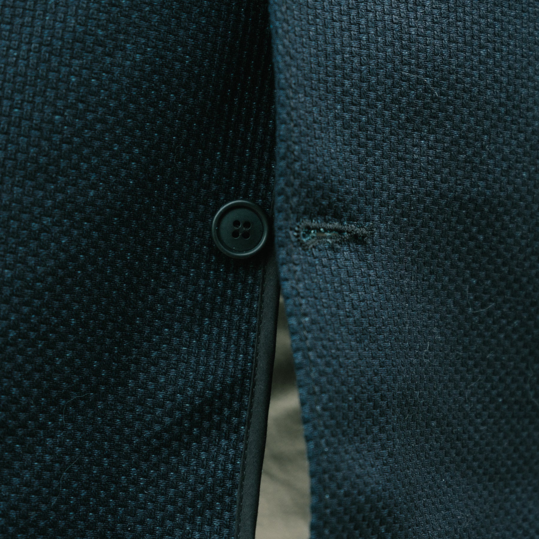 Rouge Territory x Snake Oil Provisions Sashiko Trench Coat Indigo PRE-ORDER