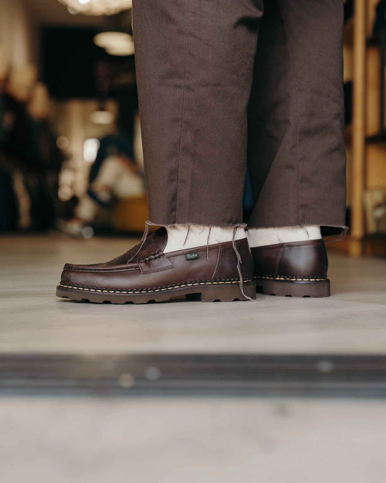 Paraboot Reims Penny Loafer Lisse Café
