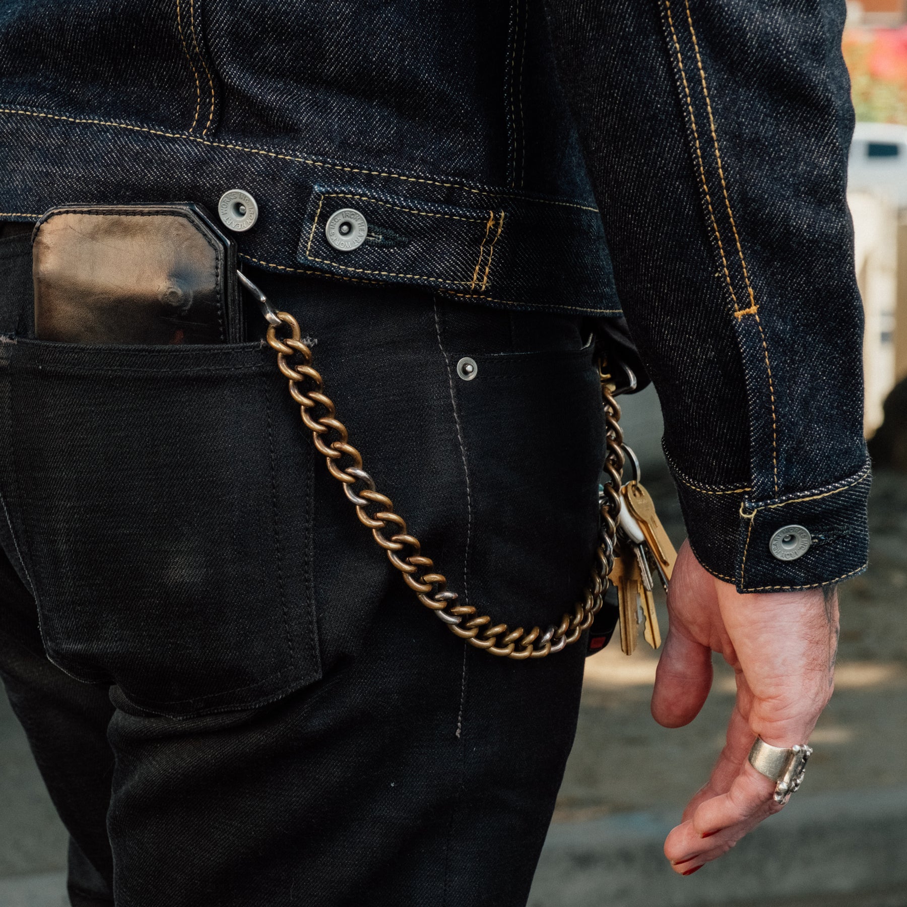 Iron Heart IH-526J 21oz Selvedge Denim Type III Indigo