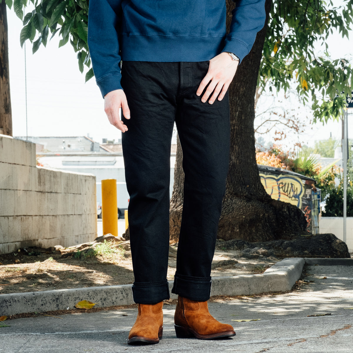 denim slim straight cut iron heart 666 21oz