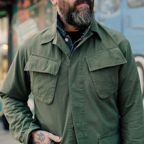 Polo Ralph Lauren Ripstop Utility Overshirt Olive