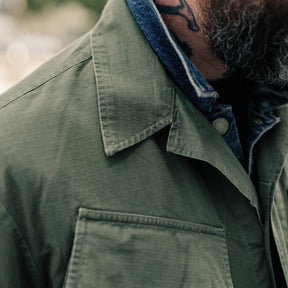 Polo Ralph Lauren Ripstop Utility Overshirt Olive