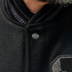 Polo Ralph Lauren Iconic Letterman Jacket Polo Black