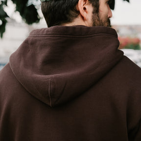 RRL Fleece Full-Zip Hoodie Faded Black