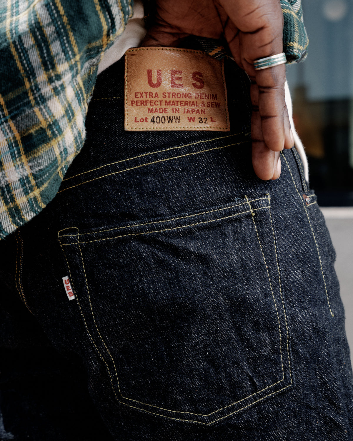 UES 400-WW WWII Model Denim Pants Indigo