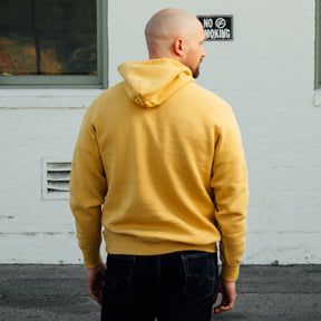 The Flat Head Sweatshirt Hoodie Brushed Lining Mustard