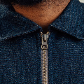 Rogue Territory Field Jacket Indigo Knit Denim