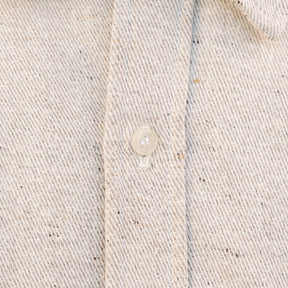 Rogue Territory Oxford Shirt Reverse Brushed Flannel Natural