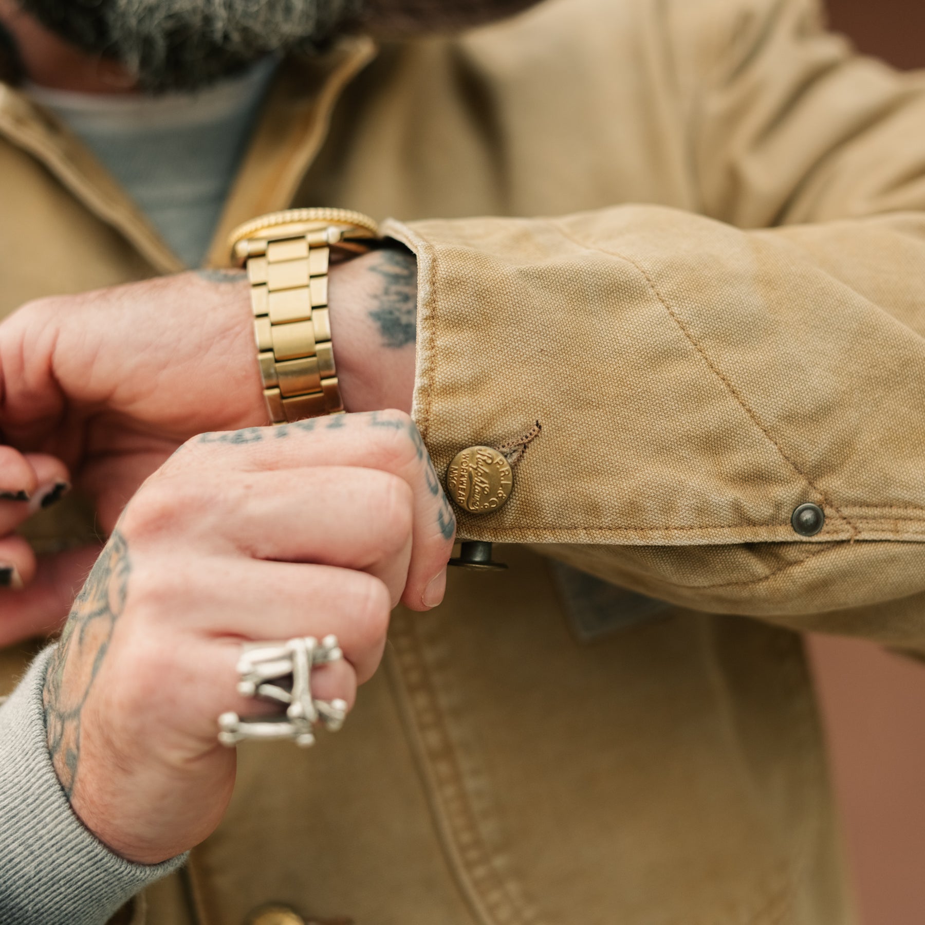 Polo Ralph Lauren Polo Country Canvas Utility Jacket Huntley Wash