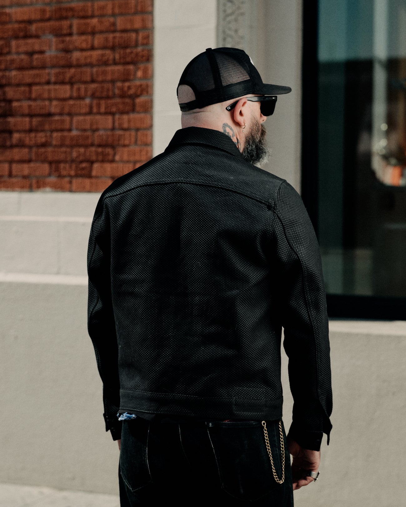 Rogue Territory x Snake Oil Provisions Sashiko Type I Jacket Stealth PRE-ORDER