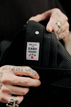 Rogue Territory x Snake Oil Provisions Sashiko Type I Jacket Stealth PRE-ORDER