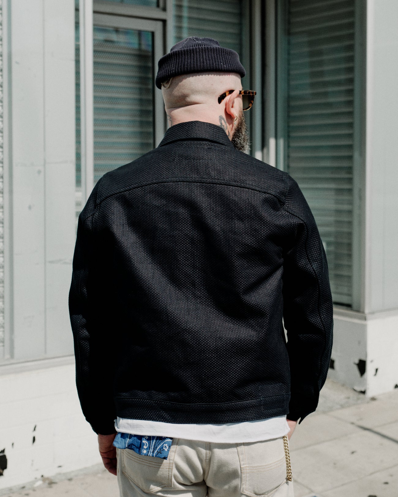 Rogue Territory x Snake Oil Provisions Sashiko Type I Jacket Indigo