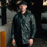 Barbour Beaufort Waxed Jacket Sage