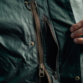 Barbour Beaufort Waxed Jacket Sage