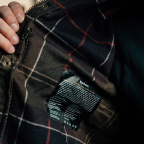 Barbour Beaufort Waxed Jacket Sage