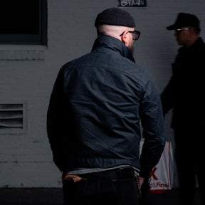 Rogue Territory x Snake Oil Provisions Black Waxed Cruiser Jacket PRE-OWNED/ FINAL SALE