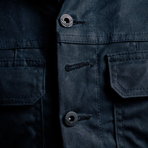 Rogue Territory x Snake Oil Provisions Black Waxed Cruiser Jacket PRE-OWNED/ FINAL SALE