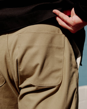 Rogue Territory Relaxed Trouser Selvedge Canvas Dyed Khaki