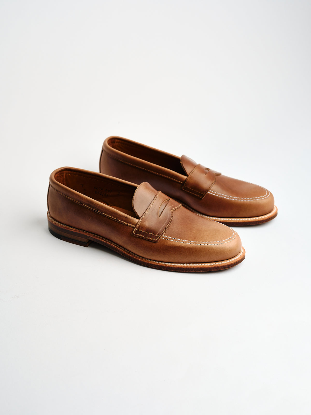 Alden x Snake Oil Provisions Unlined Loafer Natural Chromexcel