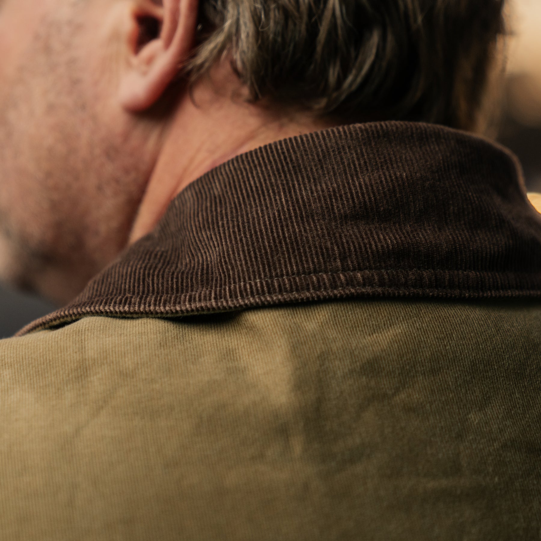 Iron Heart IH-48-KHA 12oz Whipcord Lightweight N1 Deck Jacket Khaki