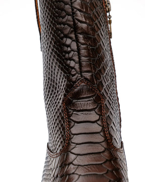 Santa Rosa Brand x Snake Oil Provisions Heartbreaker Boot Espresso Snake