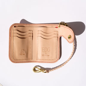 Ewing Dry Goods Gentleman's Billfold Red Shinki Shell Cordovan