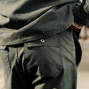 Rogue Territory Dyed Canvas Fatigue Pants Ash