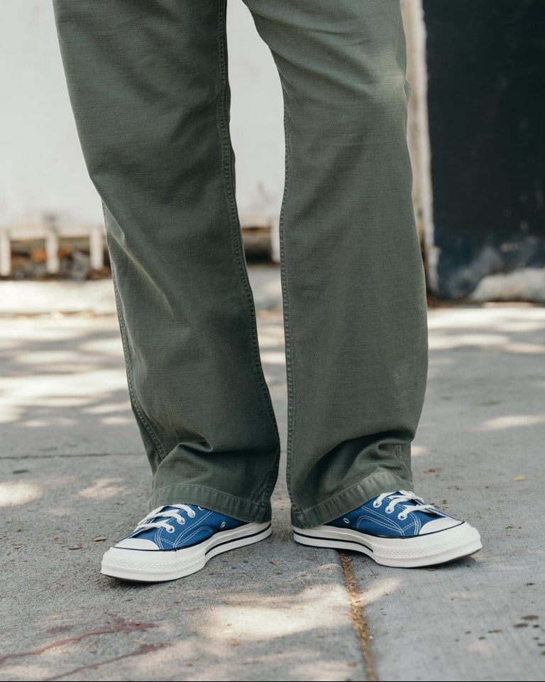 Full Count 1992-24A Utility Trousers O.D.