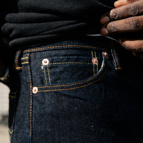 The Flat Head FN-3005 14.5oz Straight Jeans Indigo