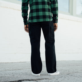 The Flat Head FN-PA-C016 Cargo Pants Black